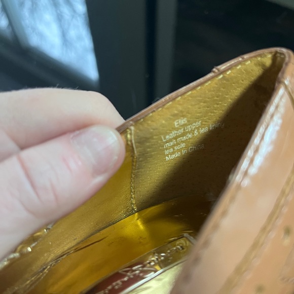 Report Signature peep toe lace up Oxford spike heel - Picture 6 of 11